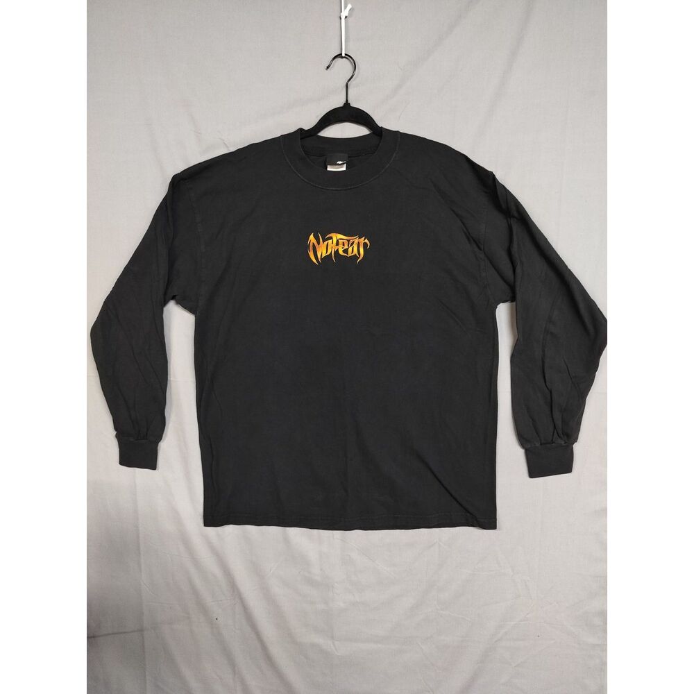 vintage No Fear Long Sleeve‎ XL shirt y2k skater motocross streetwear 90's